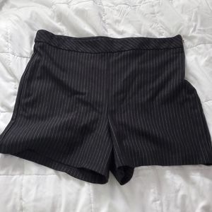 Pinstripe dressy shorts